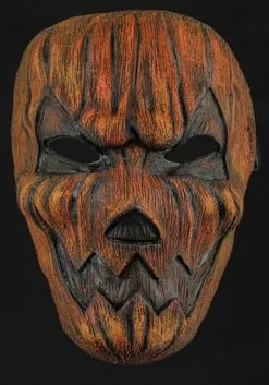 Oktober Studios Jack-O-Lantern Pumpkin Mask For Adults -Disguise Store pumpkin mask alt 3