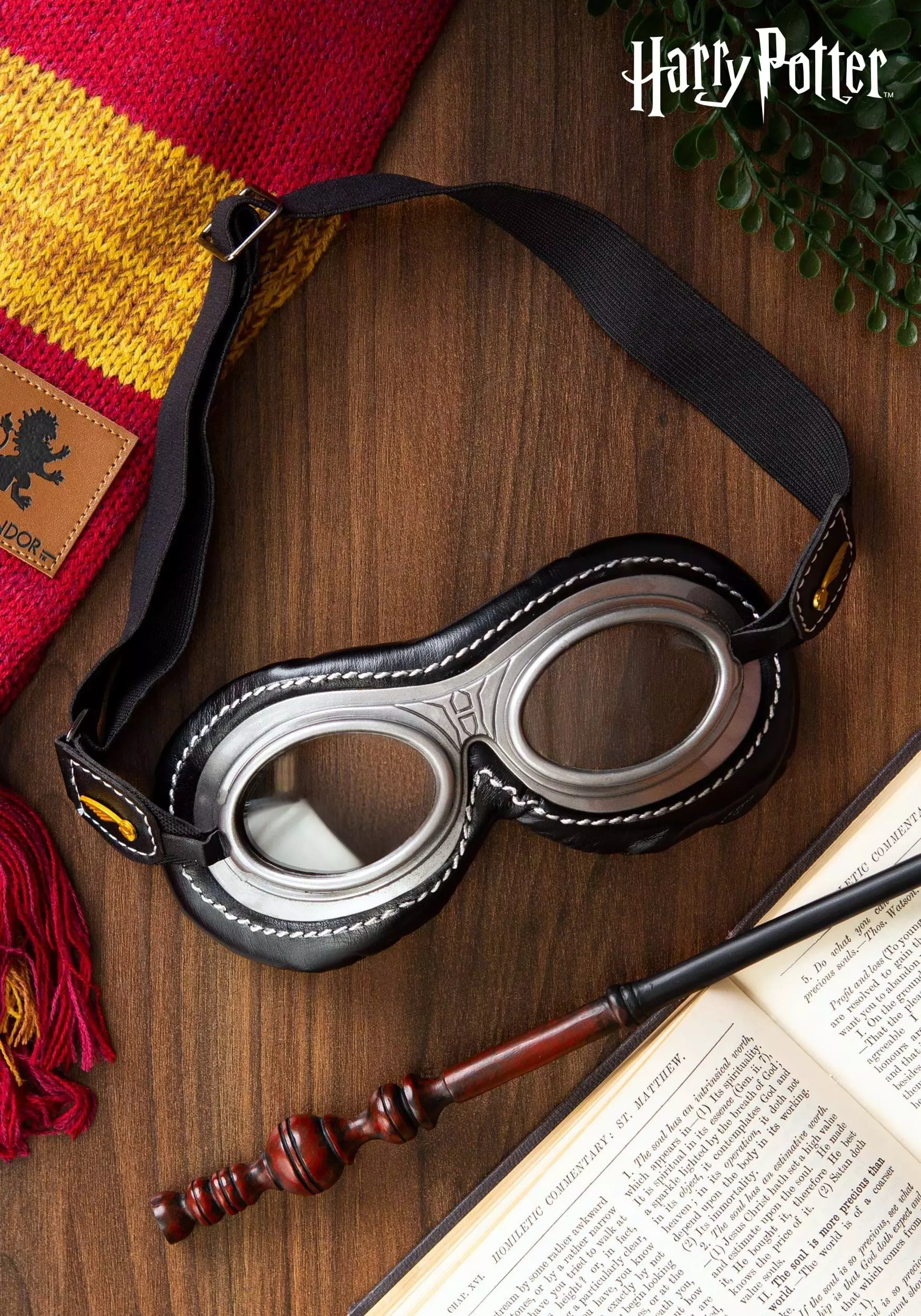 Elope Quidditch Goggles Costume Accessory 4 Elope Quidditch Goggles Costume Accessory - Image 2