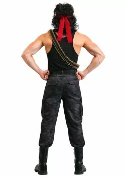 Fun Costumes Adult John Rambo Costume -Disguise Store rambo mens john rambo costume3