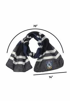 Elope Hogwarts Ravenclaw Lightweight Scarf -Disguise Store ravenclaw lightweight scarf alt 2