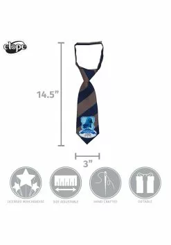 Elope Ravenclaw Crest Toddler Breakaway Tie 11 Elope Ravenclaw Crest Toddler Breakaway Tie -Disguise Store ravenclaw toddler tie alt 4