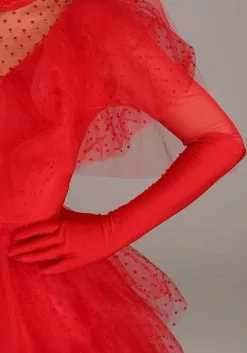 Fun Costumes Women's Premium Red Wedding Dress 10 Fun Costumes Women's Premium Red Wedding Dress -Disguise Store red wedding dress for women alt 3