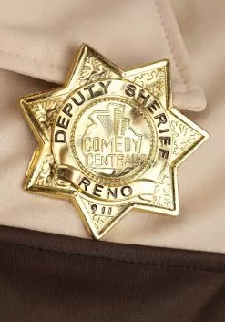 Rubies Costume Co. Inc Deluxe Reno 911 Adult Lt. Dangle Costume 13 Rubies Costume Co. Inc Deluxe Reno 911 Adult Lt. Dangle Costume -Disguise Store reno 911 deluxe adult lt dangle costume alt 4