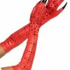 LEG AVENUE Demon Rhinestone Claw Gloves 1 LEG AVENUE Demon Rhinestone Claw Gloves -Disguise Store rhinestone demon claw gloves