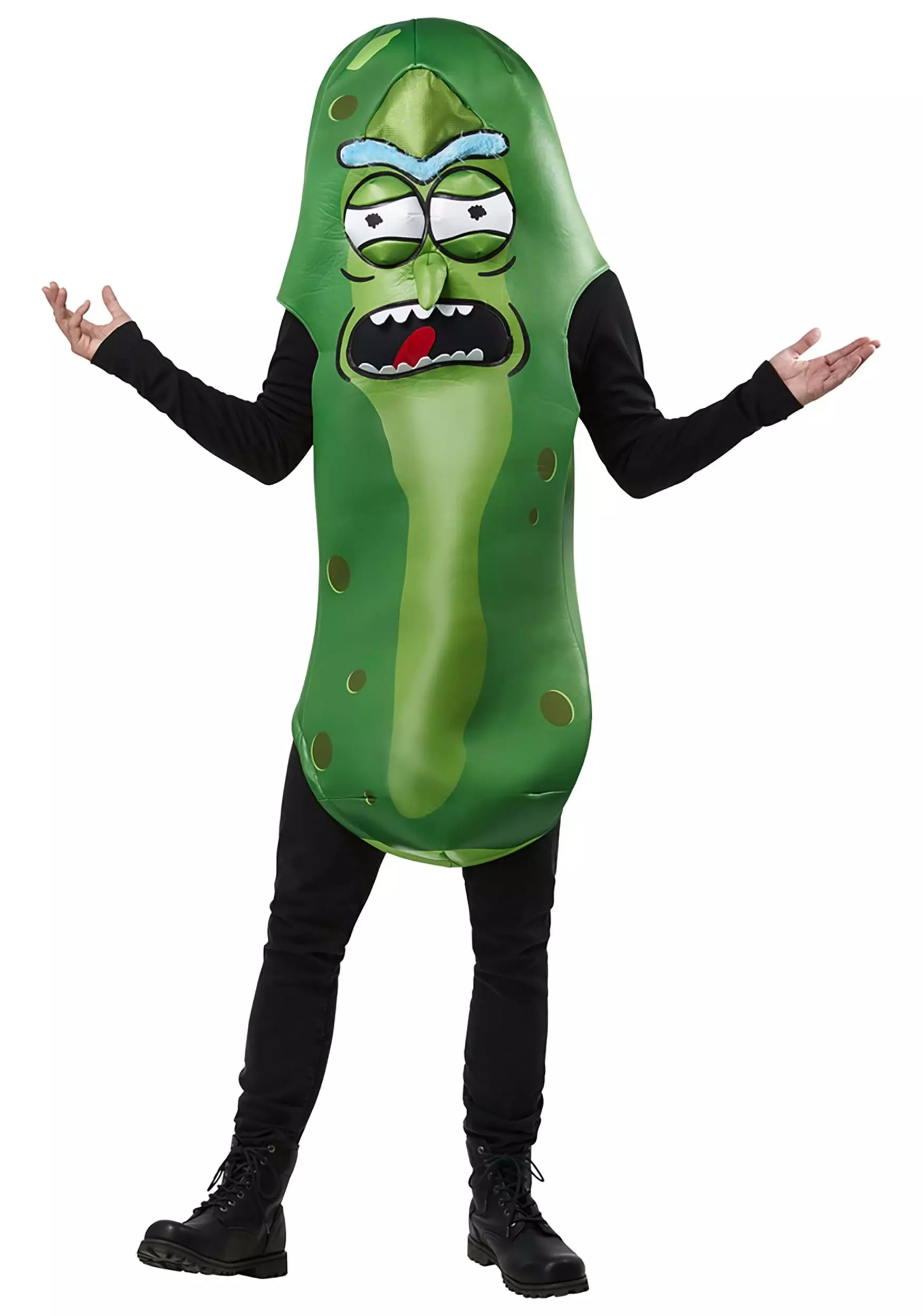 Rubies Costume Co. Inc Rick And Morty Pickle Rick Costume 3 Rubies Costume Co. Inc Rick And Morty Pickle Rick Costume