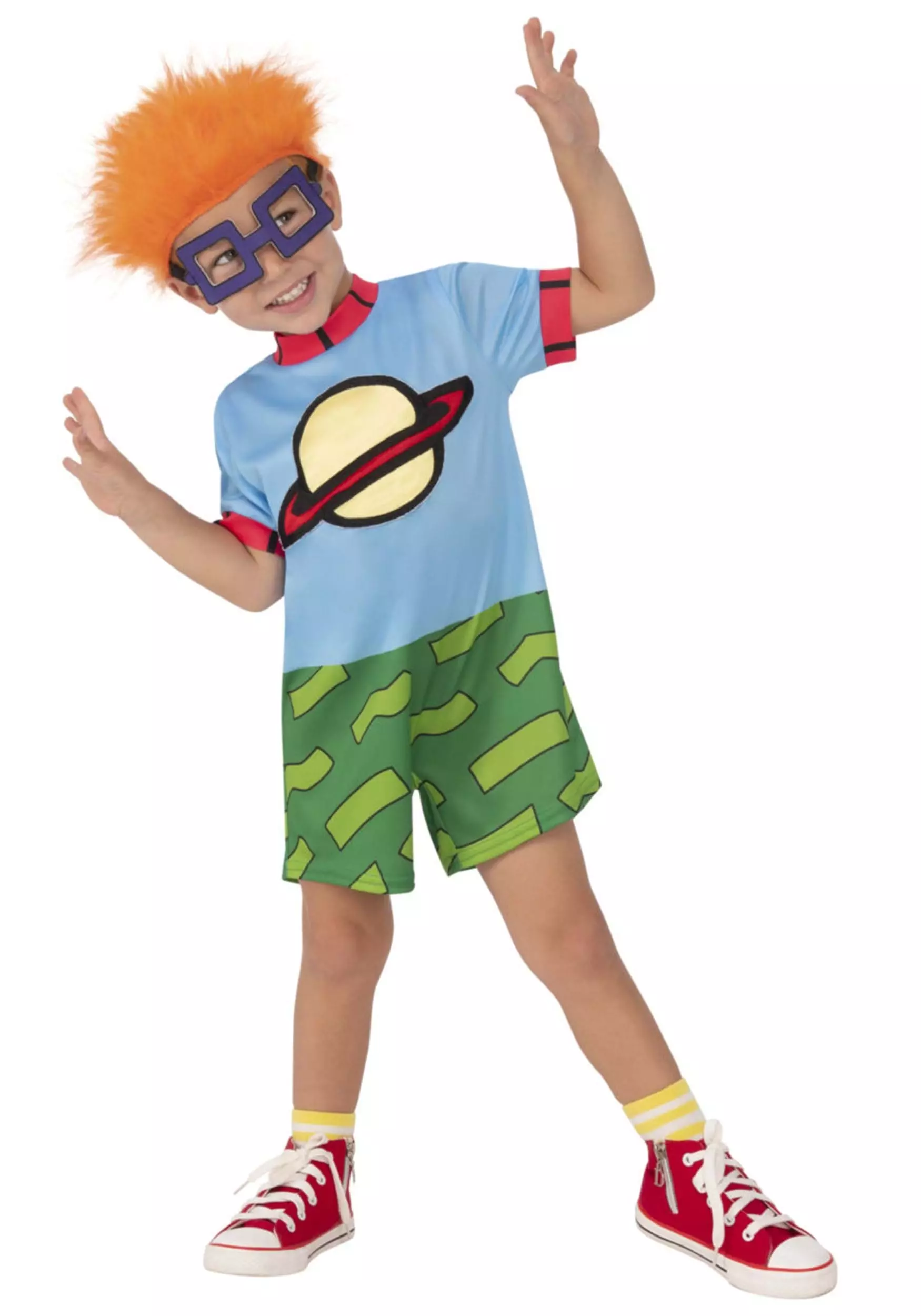 Rubies Costume Co. Inc Rugrats Infant/Toddler Chuckie Costume 3 Rubies Costume Co. Inc Rugrats Infant/Toddler Chuckie Costume