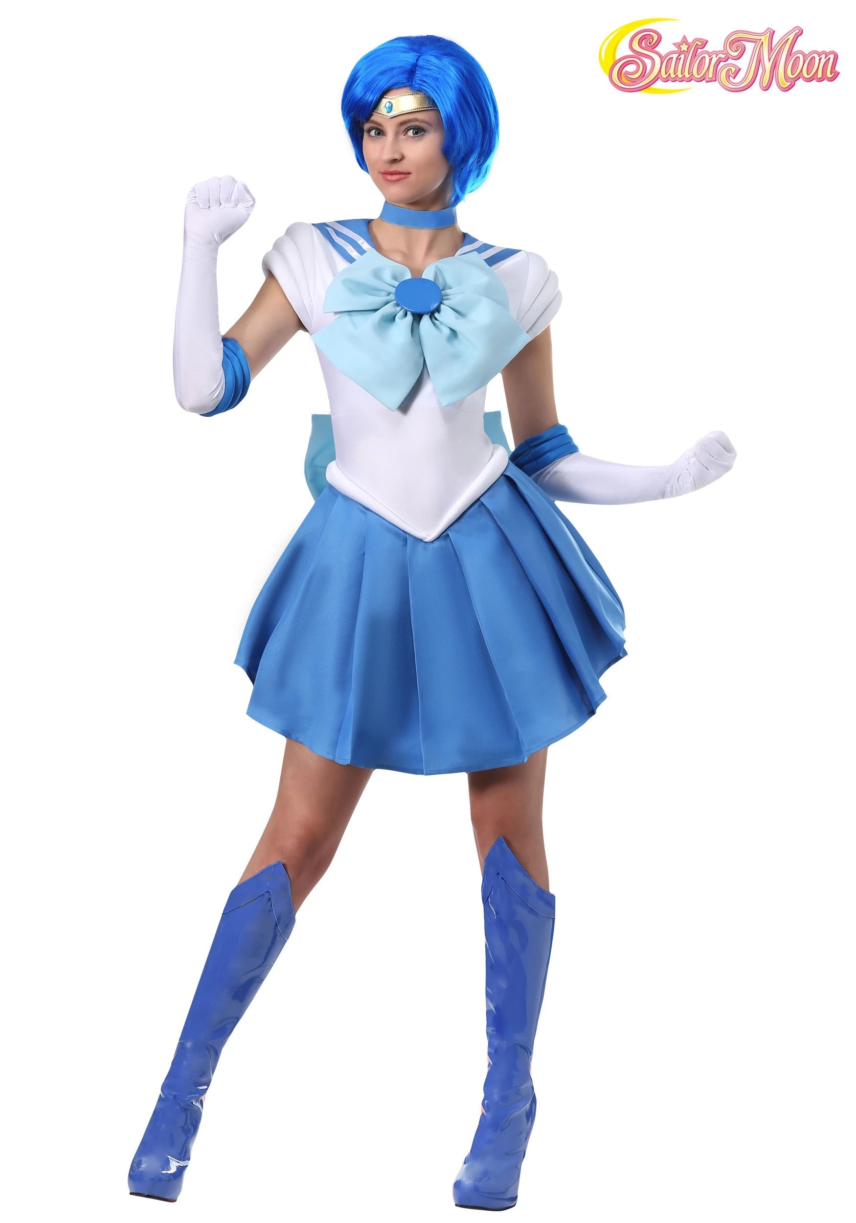 Fun Costumes Sailor Moon: Sailor Mercury Costume For Women 3 Fun Costumes Sailor Moon: Sailor Mercury Costume For Women