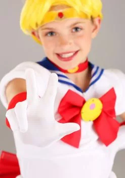 Fun Costumes Sailor Moon Costume For Girl's -Disguise Store sailor moon child costume alt 3