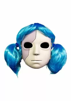 TRICK OR TREAT STUDIOS Sally Face Mask And Wig Combo For Adults