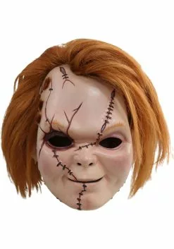 TRICK OR TREAT STUDIOS Scarred Chucky Plastic Mask Accessory