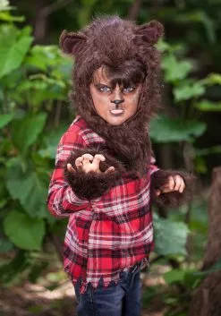 Fun Costumes Fierce Werewolf Kids Costume -Disguise Store scary fierce werewolf boys costume alt 7