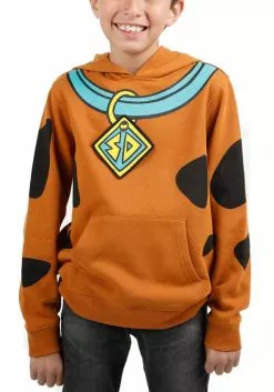 Bioworld Merchandising / Independent Sales Scooby Doo Cosplay Youth Hoodie -Disguise Store scooby doo cosplay youth hoodie alt 4