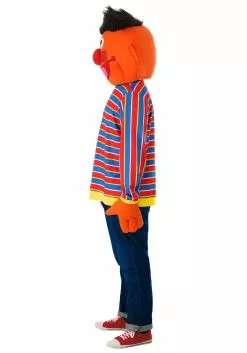 Fun Costumes Sesame Street Ernie Mascot Costume For Men -Disguise Store sesame street ernie mascot costume alt 2
