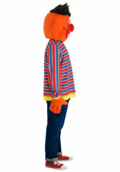 Fun Costumes Sesame Street Ernie Mascot Costume For Men -Disguise Store sesame street ernie mascot costume alt 3