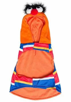 Pet Krewe Ernie Pet Costume From Sesame Street -Disguise Store sesame street ernie pet costume alt 4