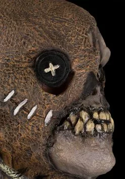 Oktober Studios Sinister Scarecrow Mask For Adults -Disguise Store sinister scarecrow mask alt 3
