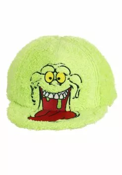 Elope Ghostbusters Slimer Flat Bill Fuzzy Cap -Disguise Store slimer fuzzy cap alt 3