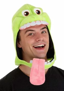 Elope Slimer Jawesome Adult Costume Hat 9 Elope Slimer Jawesome Adult Costume Hat -Disguise Store slimer jawesome hat alt 2