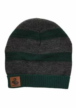Elope Slytherin Heathered Knit Warm Beanie -Disguise Store slytherin heathered knit beanie alt 2