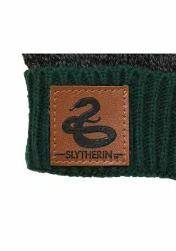 Elope Slytherin Heathered Knit Warm Beanie -Disguise Store slytherin heathered knit beanie alt 3