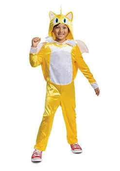 Disguise Sonic 2 Classic Tails Movie Costume For Kids -Disguise Store sonic 2 child classic tails movie costume alt 6