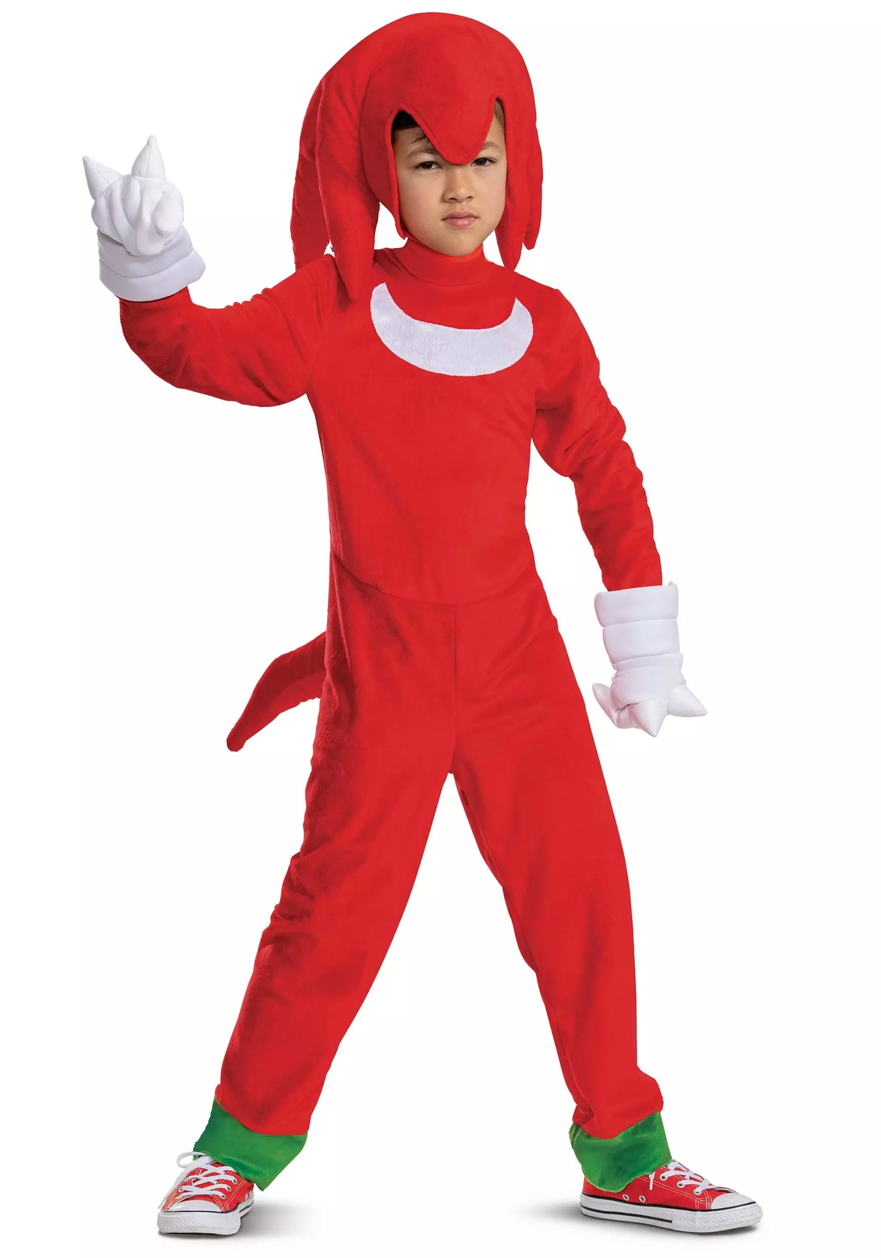 Disguise Limited Sonic 2 Knuckles Deluxe Costume For Kids 4 Disguise Limited Sonic 2 Knuckles Deluxe Costume For Kids - Image 2