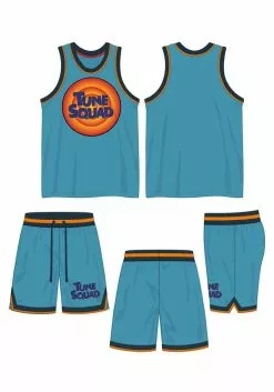 Bioworld Merchandising / Independent Sales Tune Squad Jersey & Shorts From Space Jam A New Legacy -Disguise Store space jam a new legacy tune squad jersey shorts alt 2