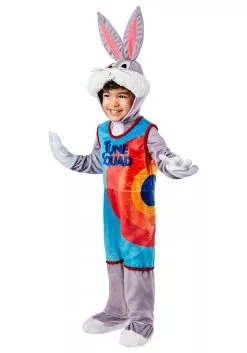 Rubies Costume Co. Inc Spacejam 2 Bugs Bunny Tune Squad Costume For Toddlers 11 Rubies Costume Co. Inc Spacejam 2 Bugs Bunny Tune Squad Costume For Toddlers -Disguise Store spacejam 2 bugs bunny tune squad toddler costume alt 2