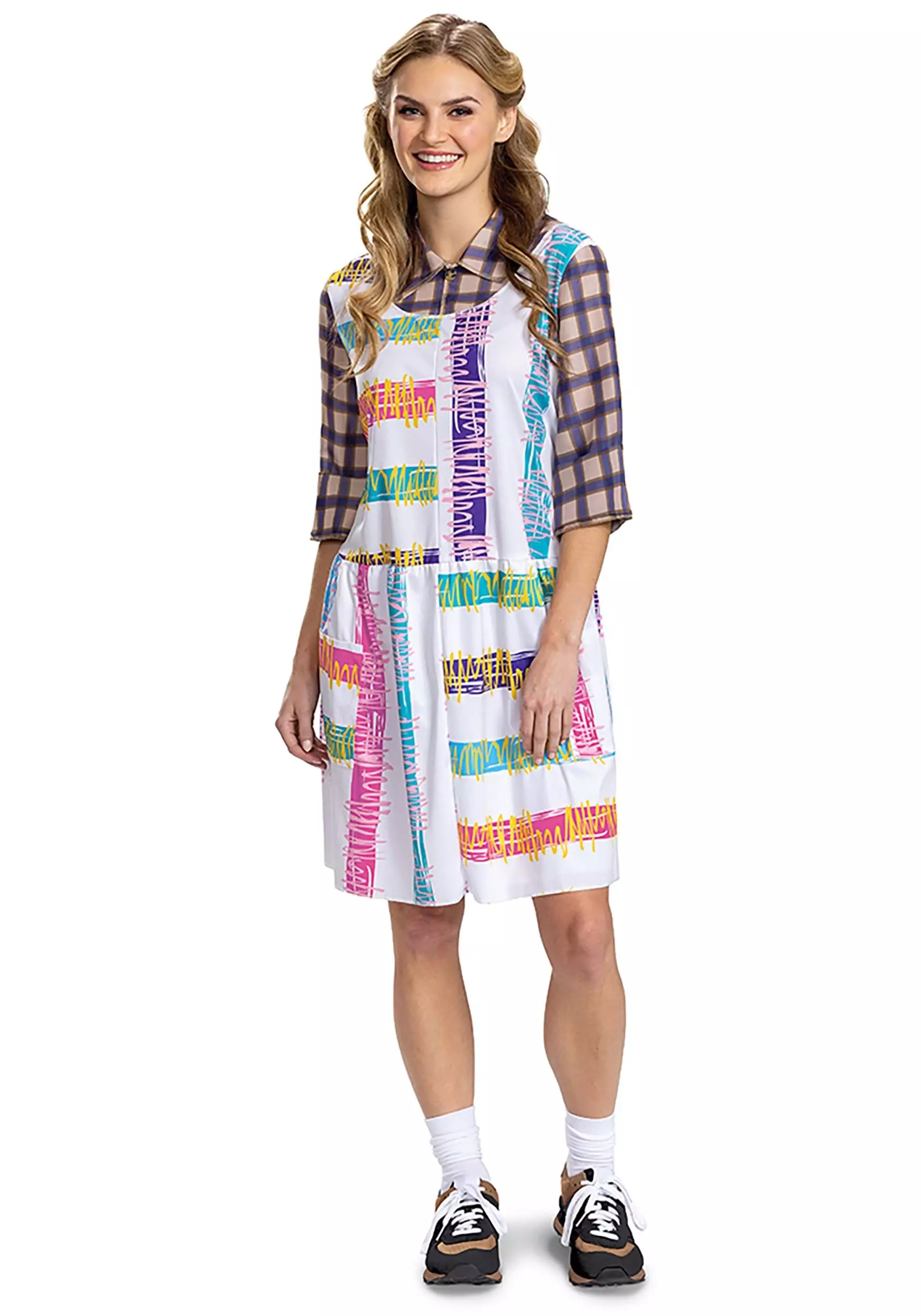 Disguise Stranger Things Women's Deluxe Eleven S4 Look Costume 3 Disguise Stranger Things Women's Deluxe Eleven S4 Look Costume