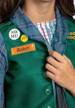 Disguise Stranger Things Classic Video Stop Robin S4 Costume For Tweens -Disguise Store stranger things tween classic ideo robin s4 costum alt 3