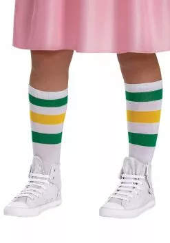 Disguise Stranger Things Classic Pink Dress Eleven Tween Costume -Disguise Store stranger things tween classic pink dress eleven alt 5