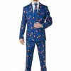 Opposuits Suitmeister Gamer Navy Suit For Men -Disguise Store suitmeister gamer navy mens suit