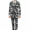Opposuits Men's Suitmeister Halloween Ghost Suit -Disguise Store suitmeister halloween ghost mens suit