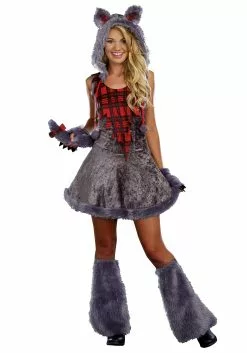Dreamgirl Teen Full Moon Sassy Werewolf Costume