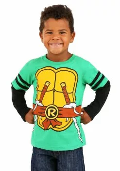 Children's Apparel Kids Longsleeve Tee Teenage Mutant Ninja Turtles Costume