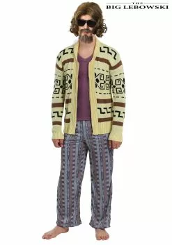 Hing Ting The Big Lebowski The Dude Men's Plus Size Sweater Costume