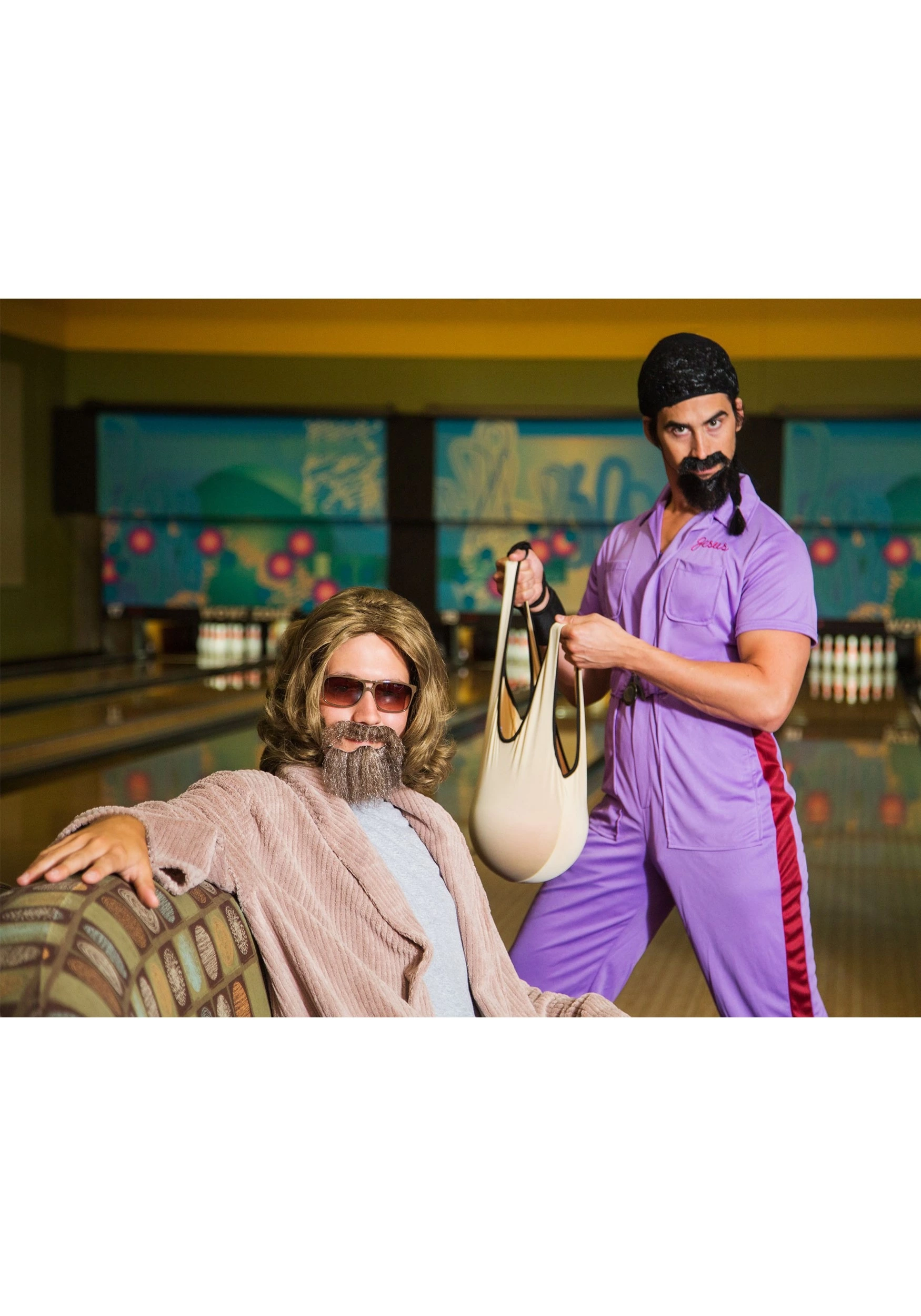Partytime Costume & Lingerie (Yiwu) Factory The Big Lebowski The Jesus Men's Wig 4 Partytime Costume & Lingerie (Yiwu) Factory The Big Lebowski The Jesus Men's Wig - Image 2