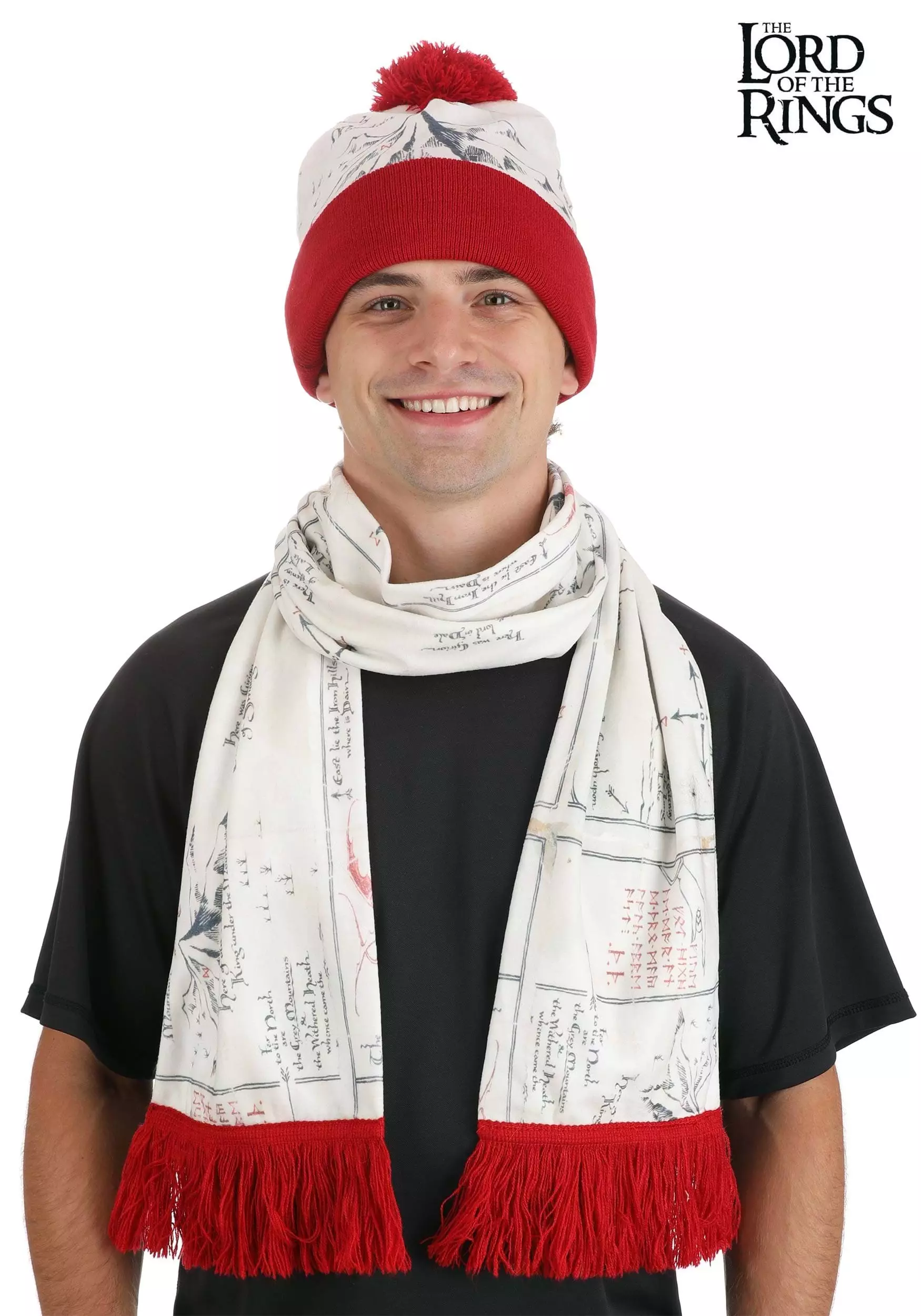 Nanjing Sylva International Trading Co. Ltd Adult The Hobbit Knit Hat & Scarf Set 3 Nanjing Sylva International Trading Co. Ltd Adult The Hobbit Knit Hat & Scarf Set