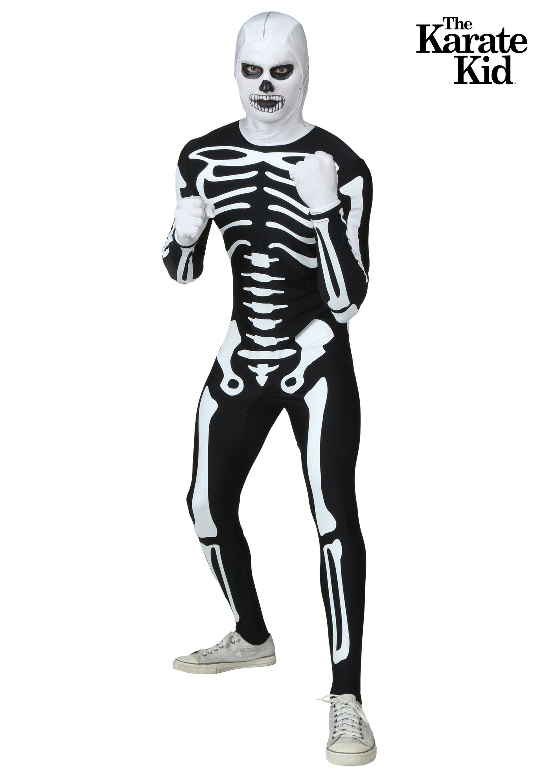 Fun Costumes Karate Kid Authentic Skeleton Suit For Adults 3 Fun Costumes Karate Kid Authentic Skeleton Suit For Adults