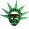 TRICK OR TREAT STUDIOS Lady Liberty Light Up Mask From The Purge 2 TRICK OR TREAT STUDIOS Lady Liberty Light Up Mask From The Purge -Disguise Store the purge lady liberty light up mask