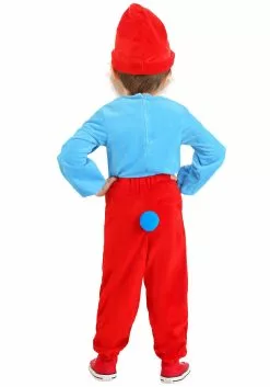 Boloparty The Smurfs Toddler Papa Smurf Costume 7 Boloparty The Smurfs Toddler Papa Smurf Costume -Disguise Store the smurfs toddler papa smurf costume alt 2