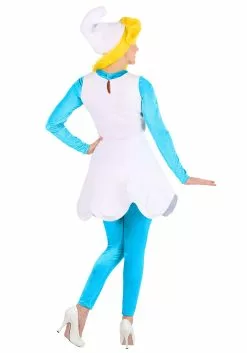 Boloparty The Smurfs Women's Smurfette Costume -Disguise Store the smurfs womens adult smurf smurfette costume alt 7