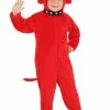 Savvy Garments Clifford The Big Red Dog Costume For Toddlers -Disguise Store toddler clifford the big red dog costume