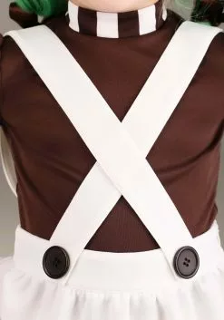 Armada Toddler Chocolate Factory Worker Costume For Girls -Disguise Store toddler girls chocolate factory worker costume alt 3