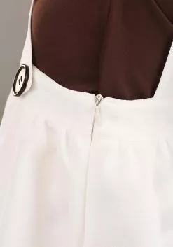 Armada Toddler Chocolate Factory Worker Costume For Girls -Disguise Store toddler girls chocolate factory worker costume alt 4