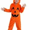 Savvy Garments Jack-O-Lantern Toddler Onesie Costume -Disguise Store toddler jack o lantern onesie costume