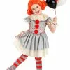 Jiangsu Theme Party Culture Co., Ltd Killer Clown Cutie Costume For Toddlers -Disguise Store toddler killer clown cutie costume
