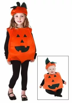 Fun Costumes Toddler Orange Pumpkin Costume