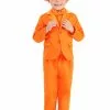 Fun Costumes Toddler Orange Tuxedo Costume 1 Fun Costumes Toddler Orange Tuxedo Costume -Disguise Store toddler orange tuxedo 1