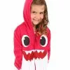 Freeze Baby Shark Costume Pink Hoodie For Toddlers -Disguise Store toddler pink baby shark costume hoodie update